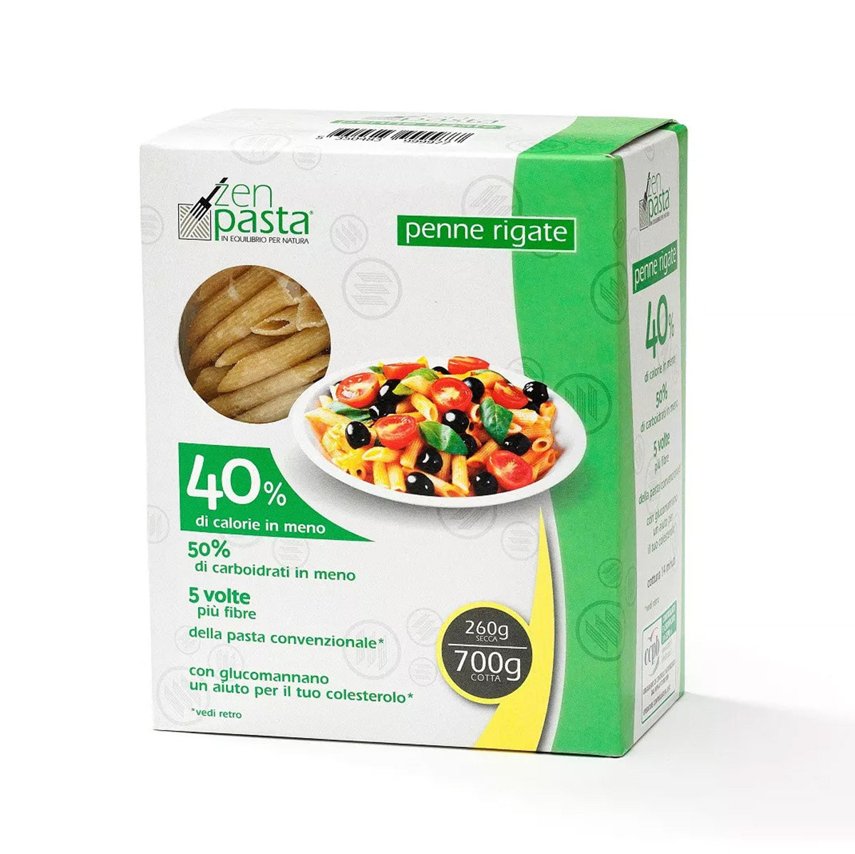 Penne Rigate with Konjac and semolina 40% fewer calories 260 g