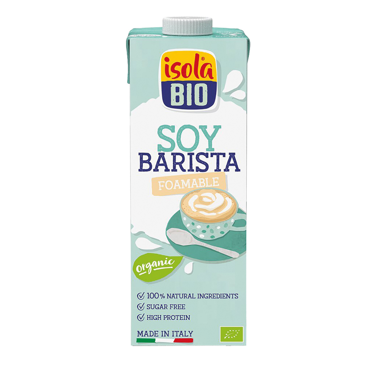 Bebida vegetal de soja barista Isola Bio 1 L