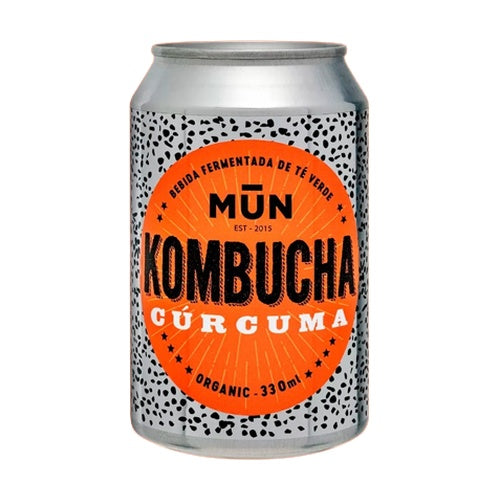 Curcuma-Orange Kombucha ECO Mun Can 330 ml
