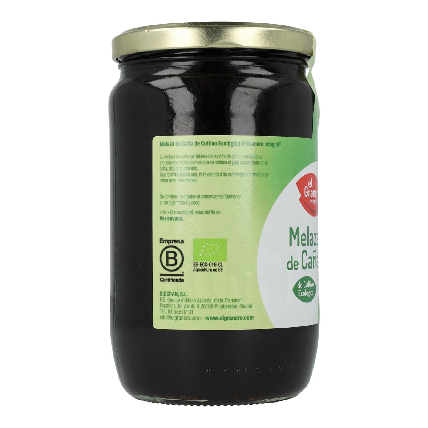 El Granero Organic Cane Molasses, 900 g