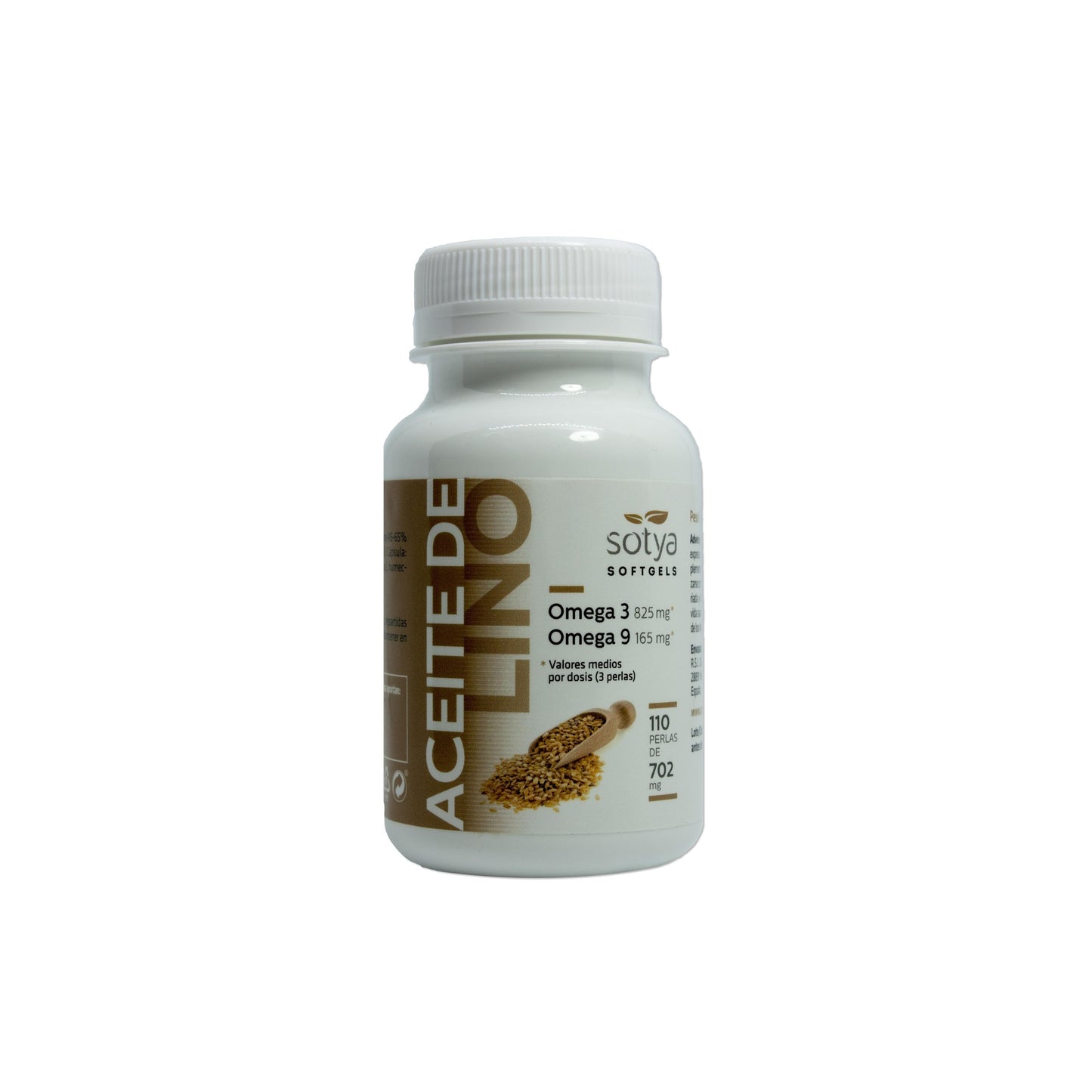 Olej lniany Sotya 702 mg 110 Perl
