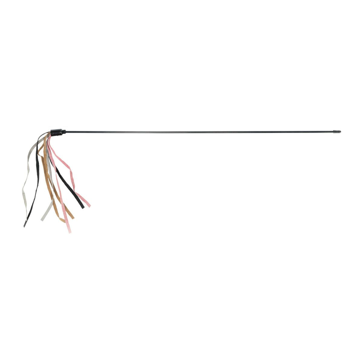 Bacchetta da gioco con piumino in pelle, 65 cm