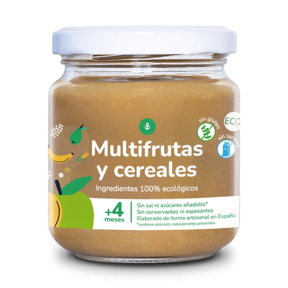 Barattolo di Multifrutti e Cereali Bio Planeta Huerto 180 g