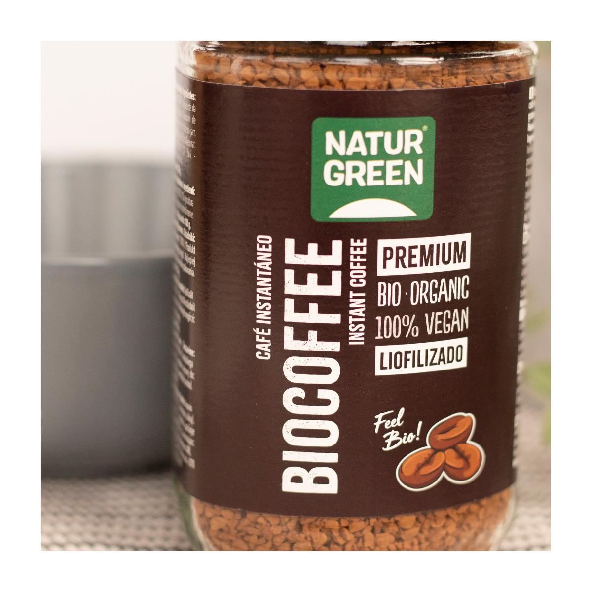 Kawa rozpuszczalna ekologiczna Naturgreen 100 g