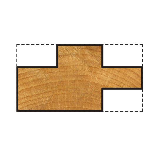 Wolfcraft 3259000 - 1 frez z podwójnym ostrzem Ø 30 x 22 mm