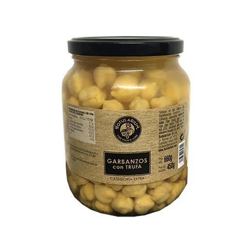 Garbanzos con trufa Botularium 450g