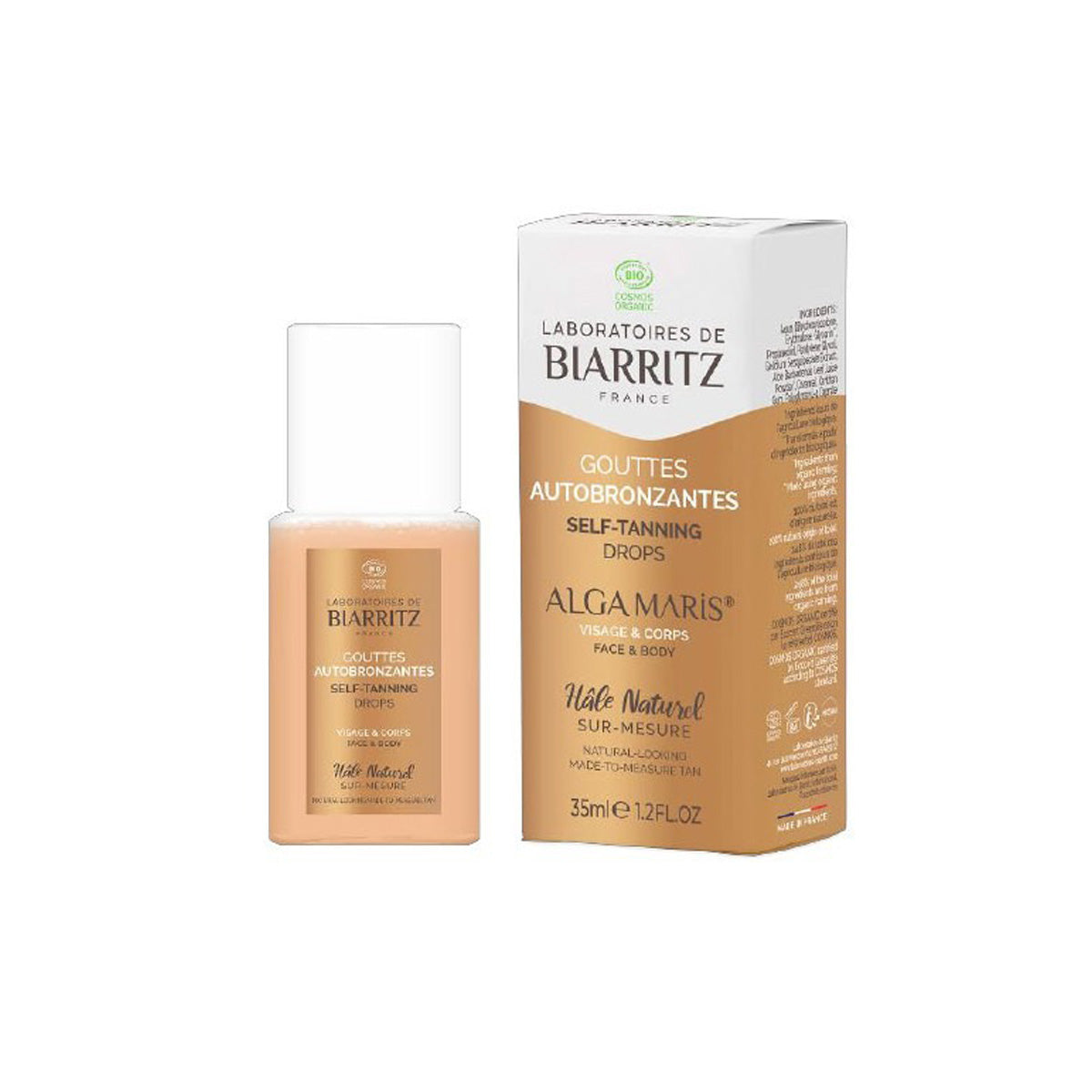 Biarritz Self-Tanning Drops for Face & Body 35 ml