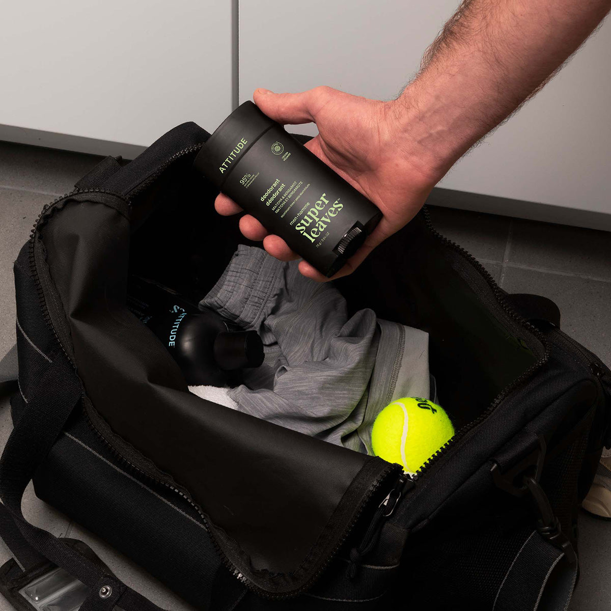 Super leaves men Déodorant Matcha & Bergamote 75 g