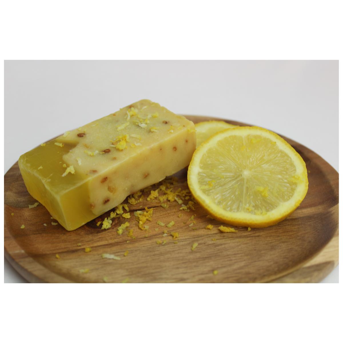 Savon naturel à base d'huile d'olive et de citron 100 g