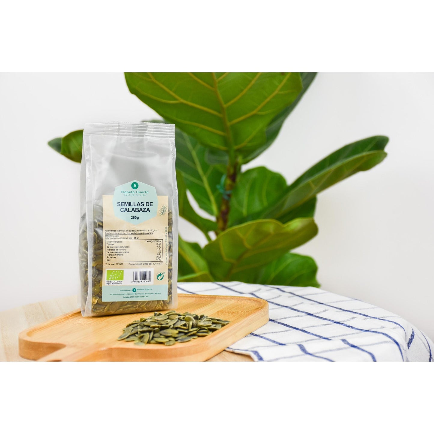 ECO Semi di zucca Planeta Huerto 250 g