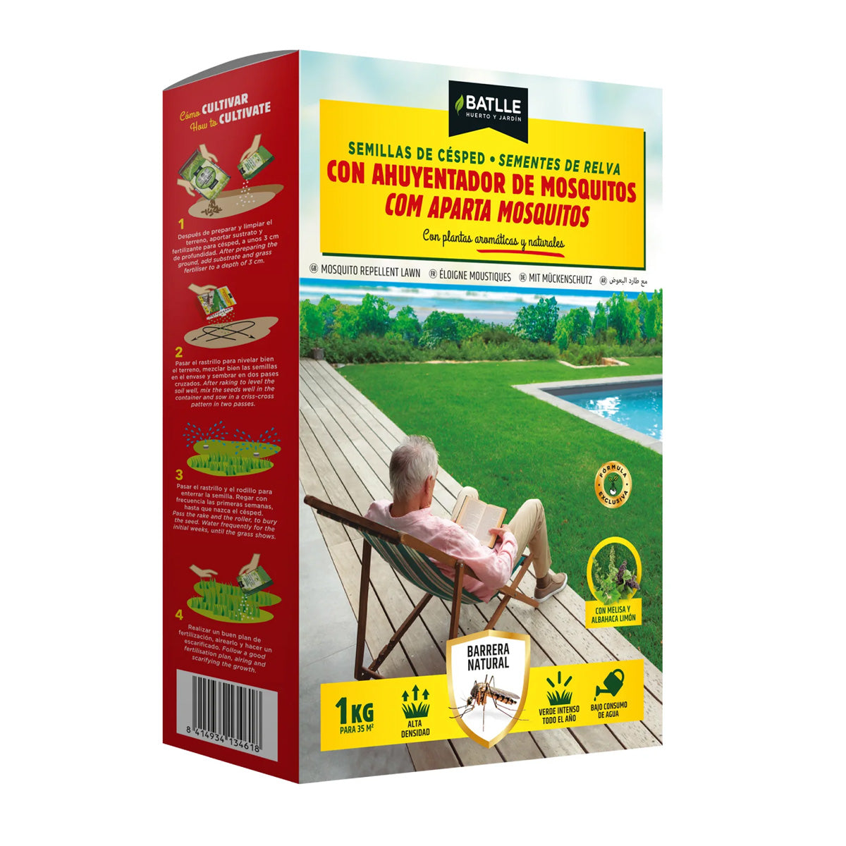 Nasiona trawy odstraszające komary Batlle 1 kg