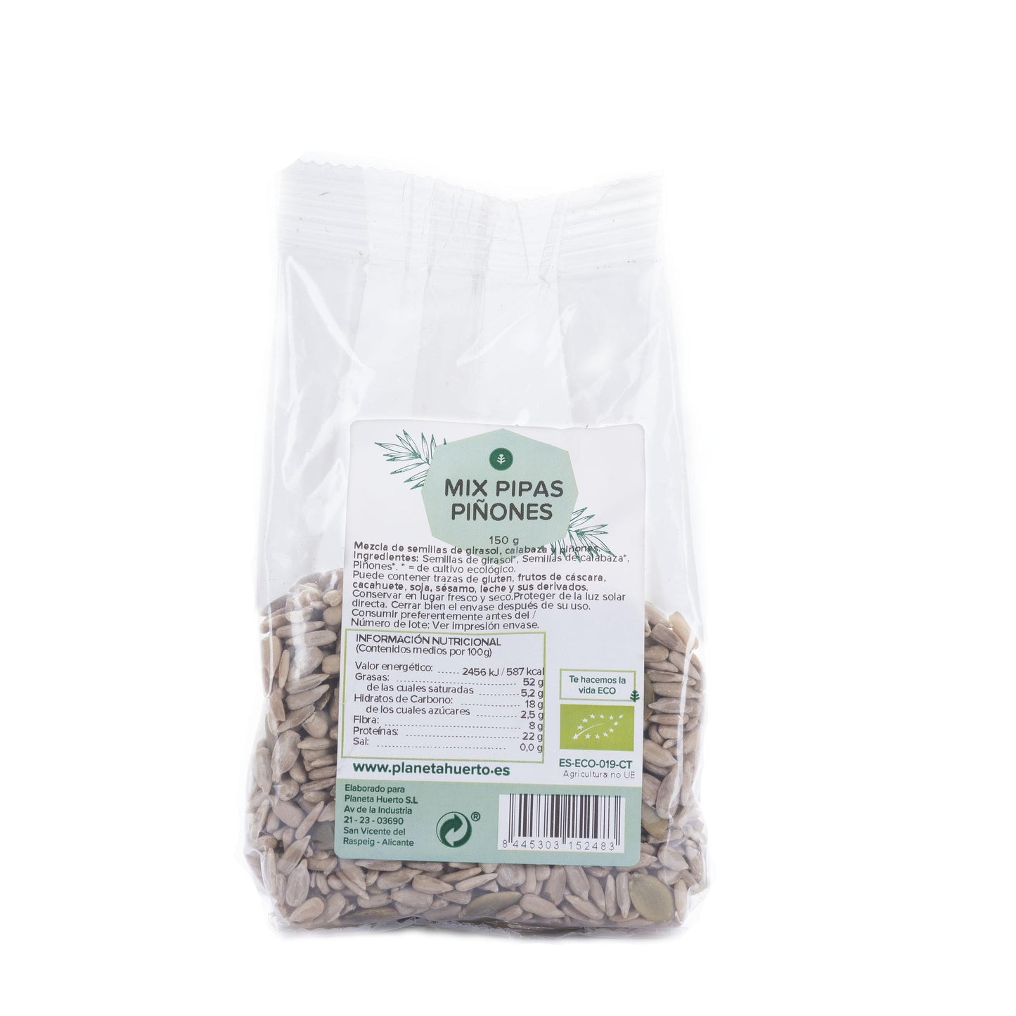 Mix pine nut seeds ECO Planeta Huerto 150 g