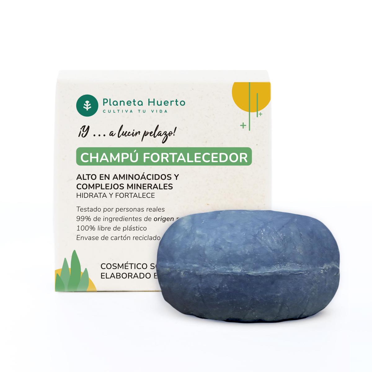 Vaste versterkende shampoo met aminozuren Planeta Huerto 85 g