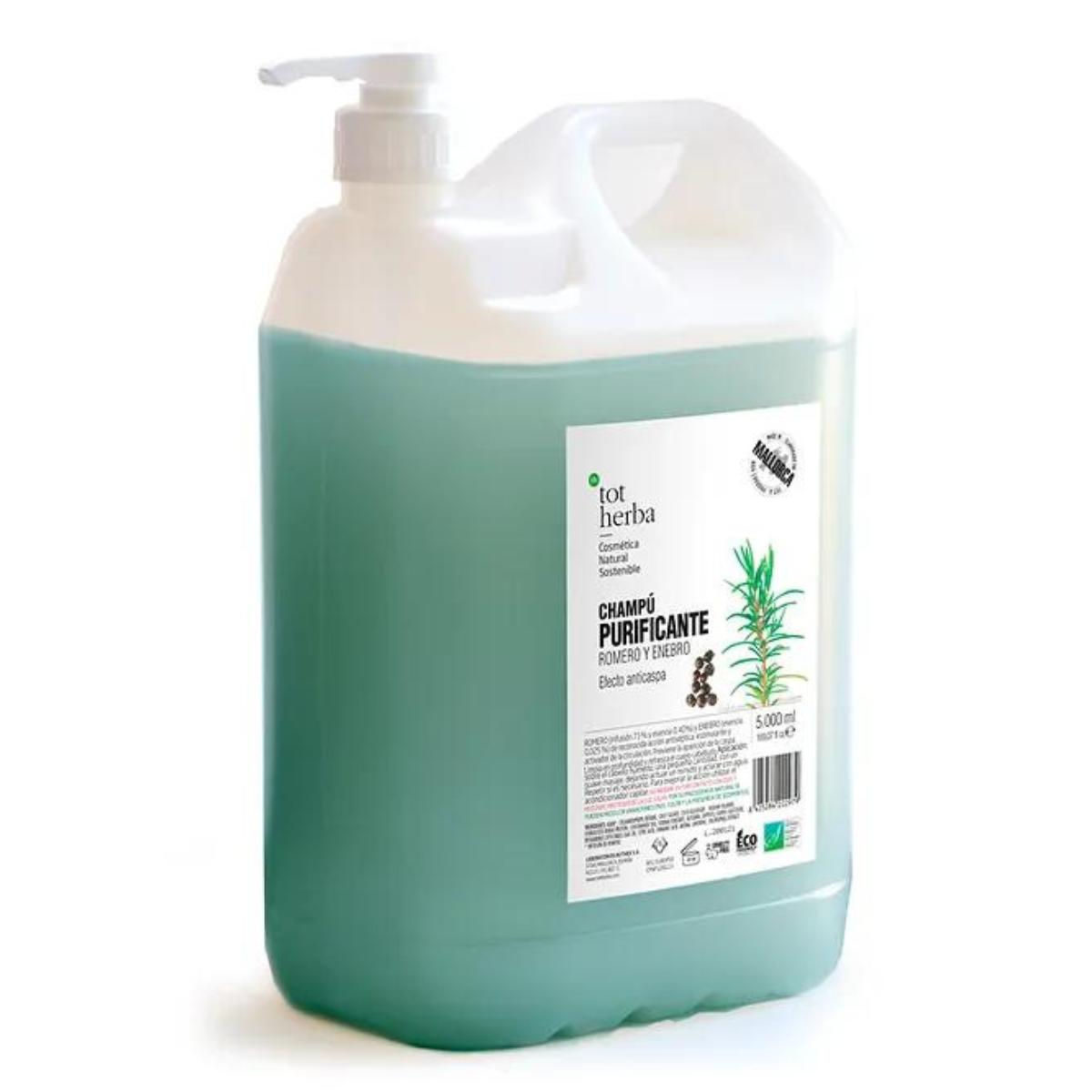 Rozemarijn- en jeneverbesshampoo 5 liter Tot Herba