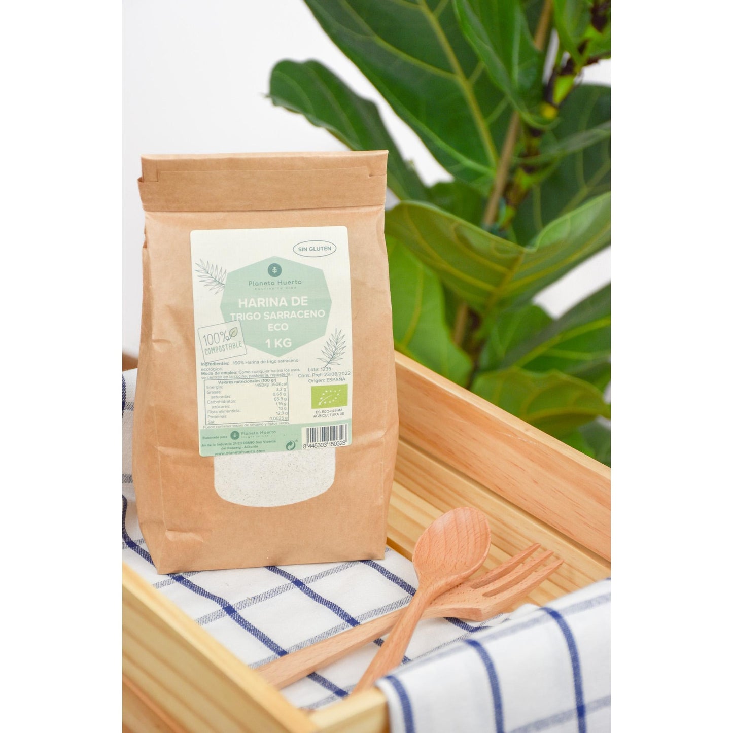 Glutenfritt bovetemjöl ECO Planeta Huerto 500g