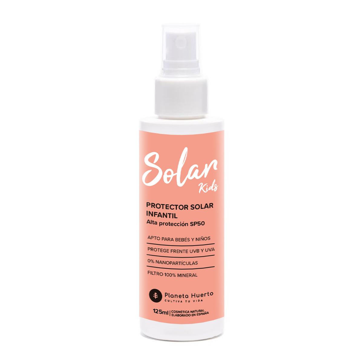 Kindersonnenschutzmittel 100% mineralisch SPF 50 Planeta Huerto 125 ml