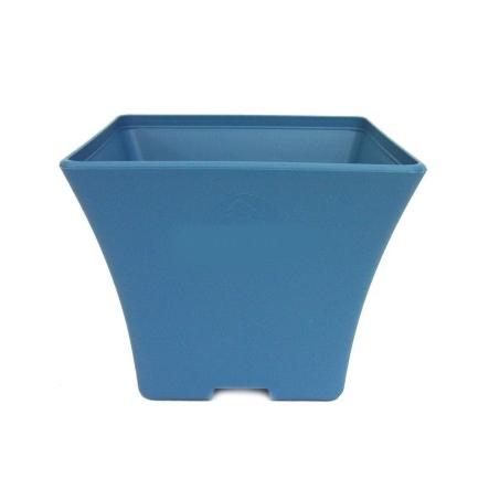 Vaso prebonsai in plastica blu 9,3 x 9,3 x 7 cm