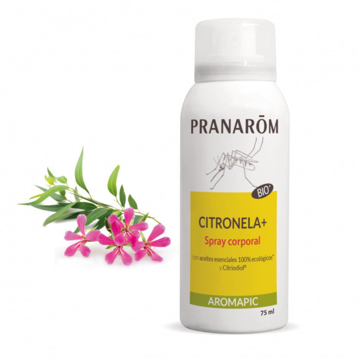 Biologische citronella bodyspray (ECO) Pranarôm 75 ml