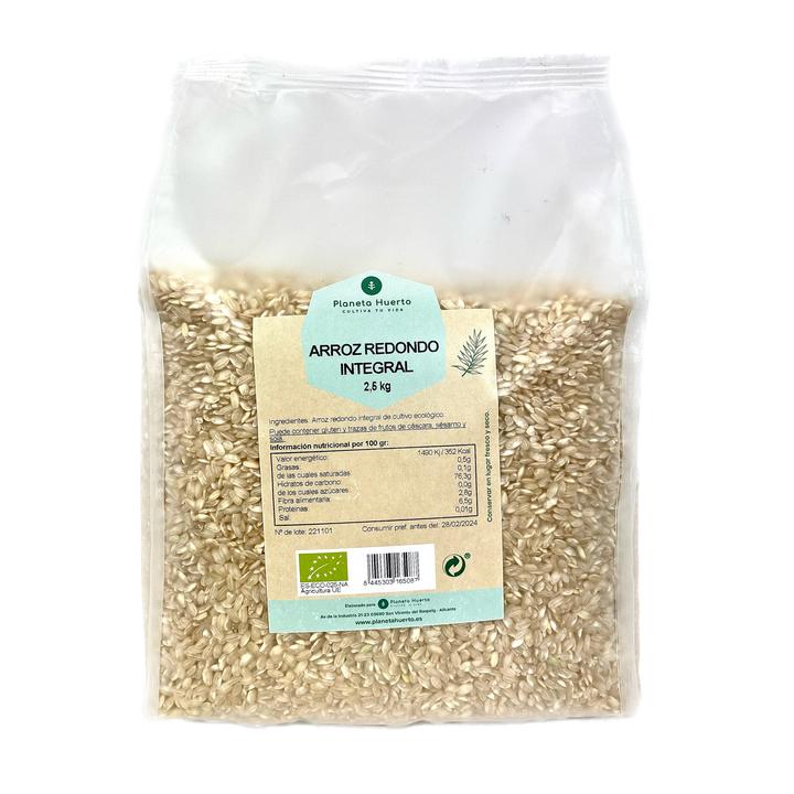 Ryż brązowy okrągły ECO Planeta Huerto 2,5 kg