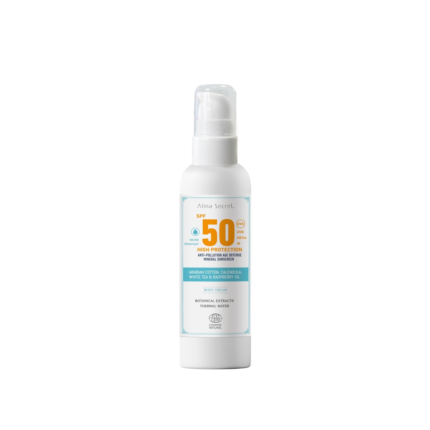 Alma Secret SPF 50 sunscreen 200 ml