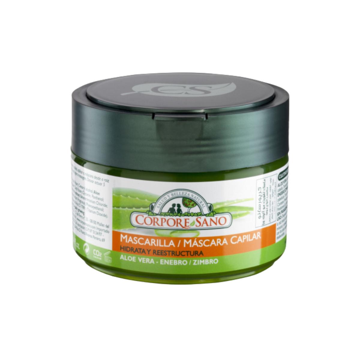 Odżywcza maska do włosów z aloesem i ekstraktem z jałowca, Corpore Sano 250 ml