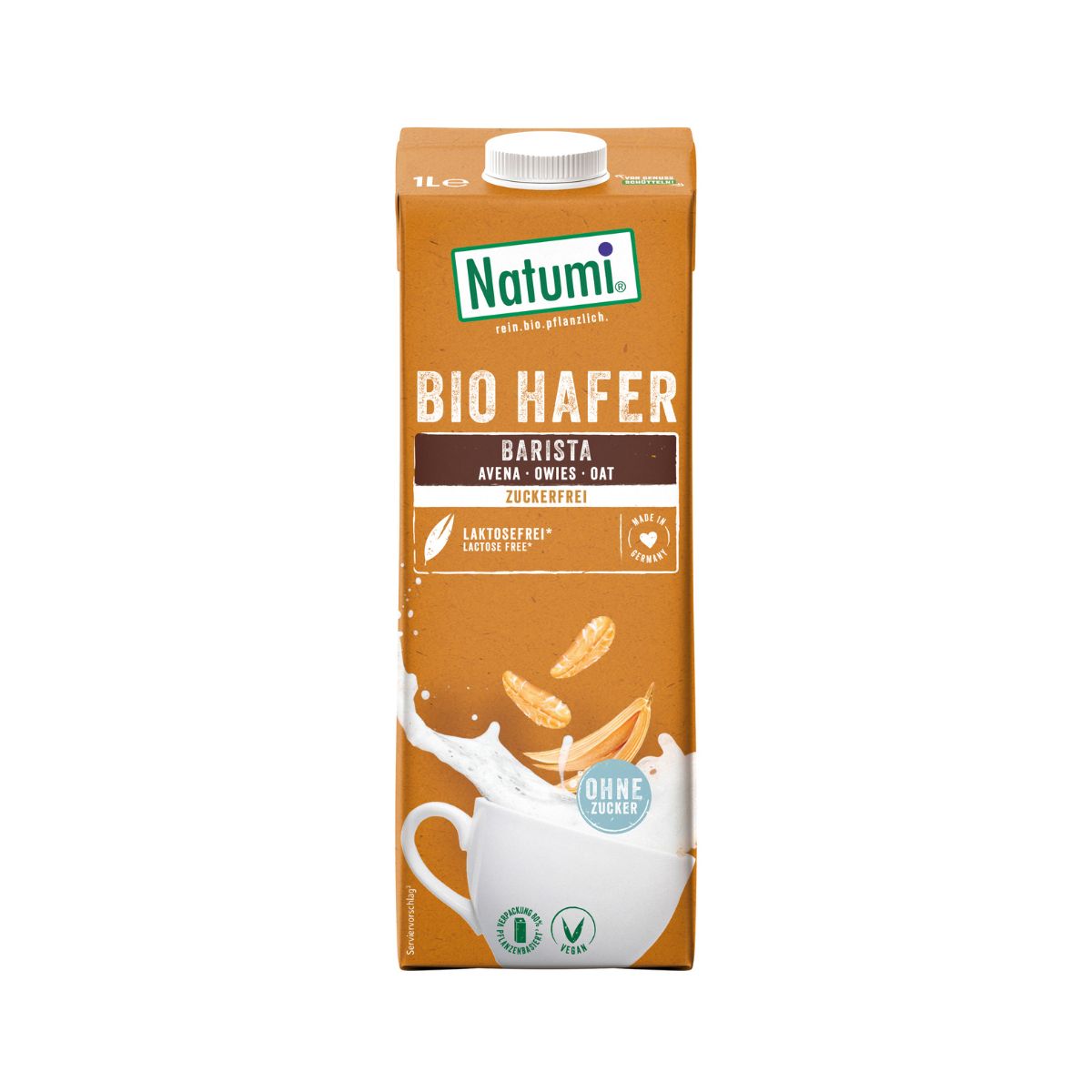 Natumi Organic Sugar-Free Barista Oat Drink 1 L