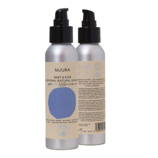Babykids SPF50 Nuura Body Sunscreen 125 ml