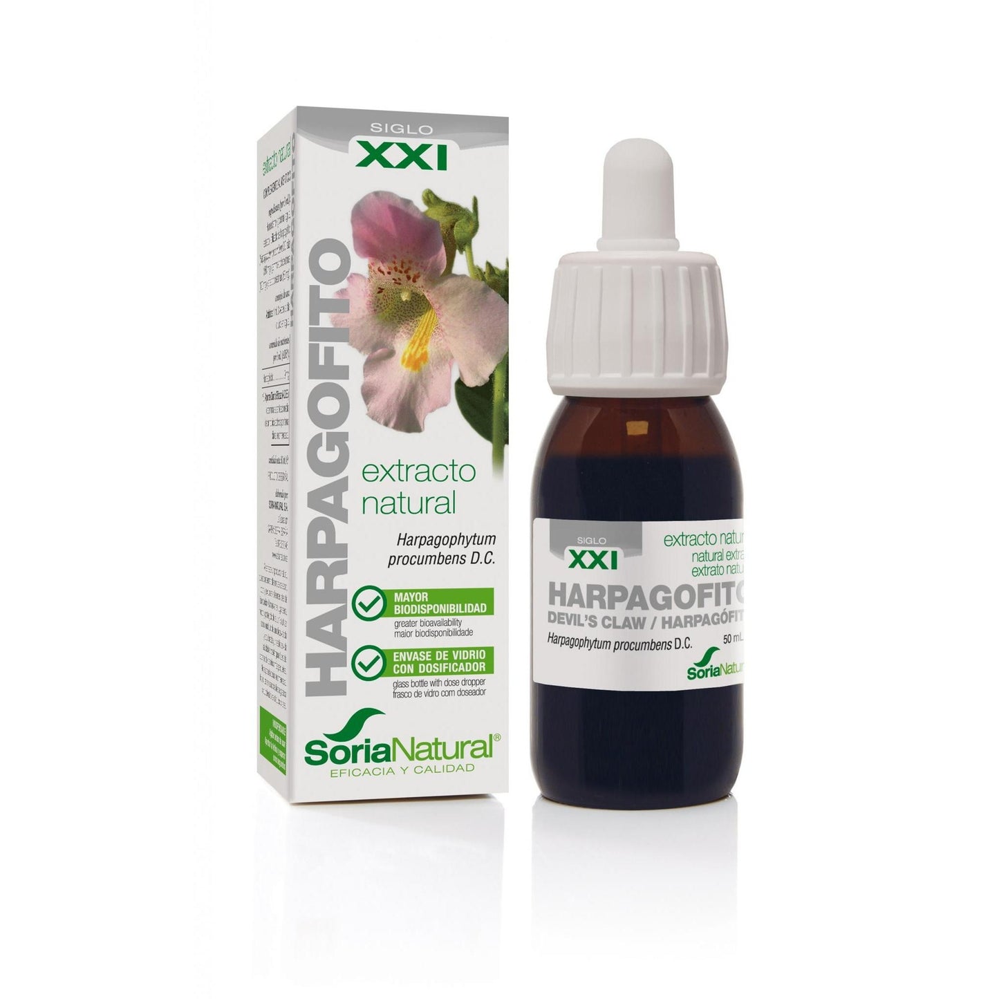 Wyciąg z harpagofitu Soria Natural, 50 ml