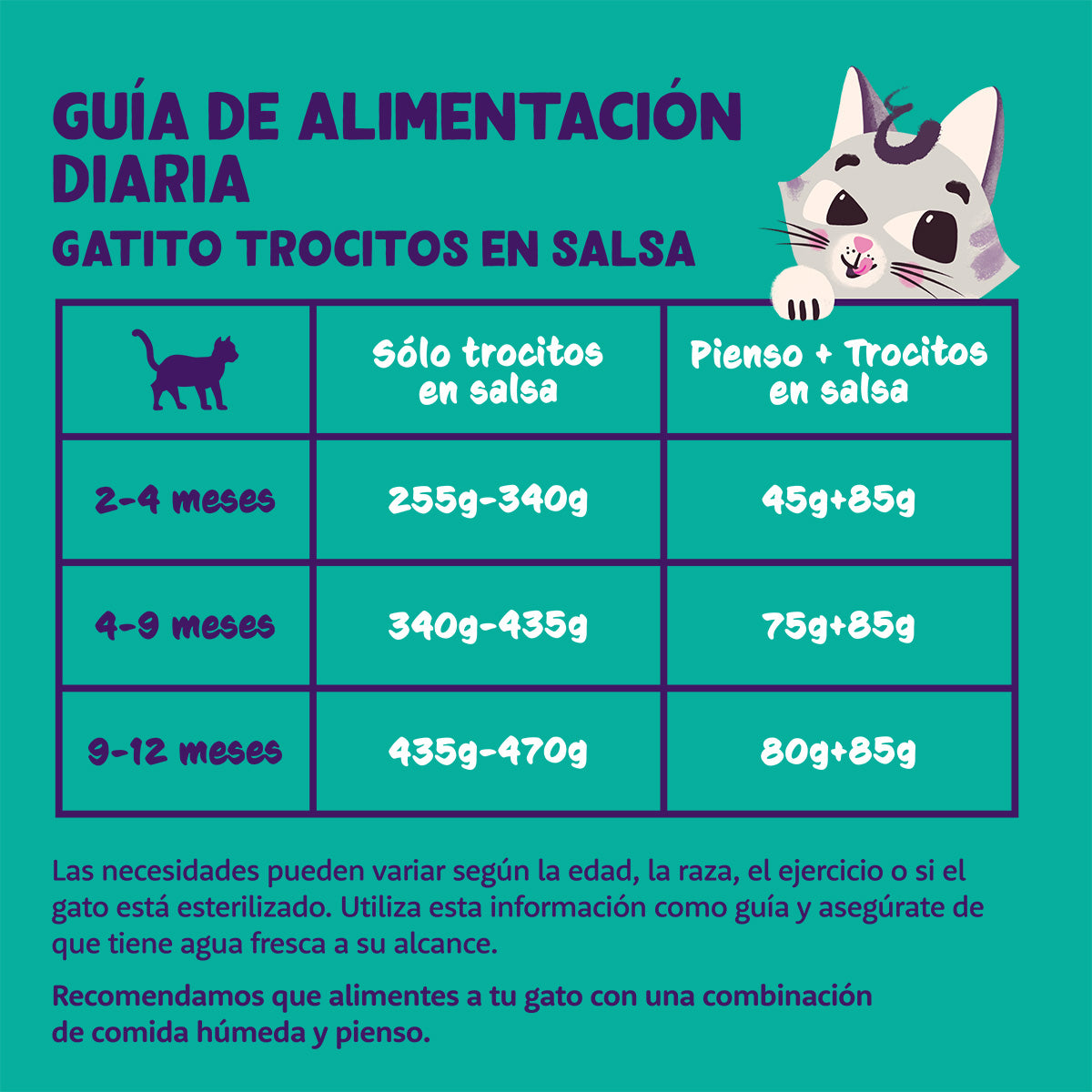 Edgard & Cooper wet cat food in sauce with lamb and chicken pieces, 85 g