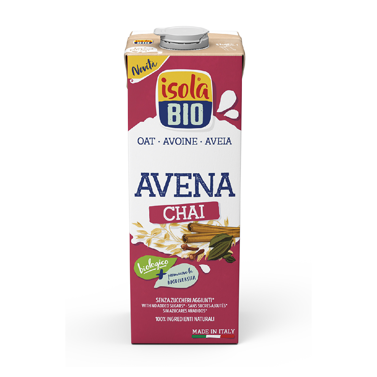 Bio-Hafer-Chai-Getränk Isola Bio 1 l