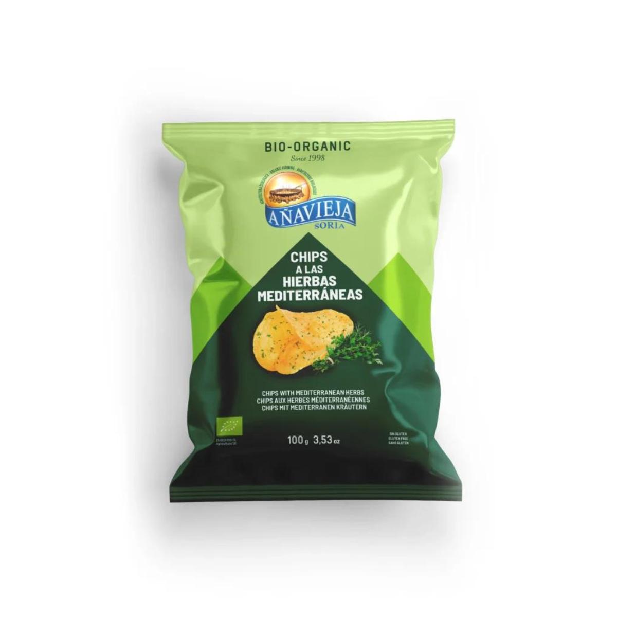 Añavieja Bio-Kartoffelchips nach provenzalischer Art, 100 g