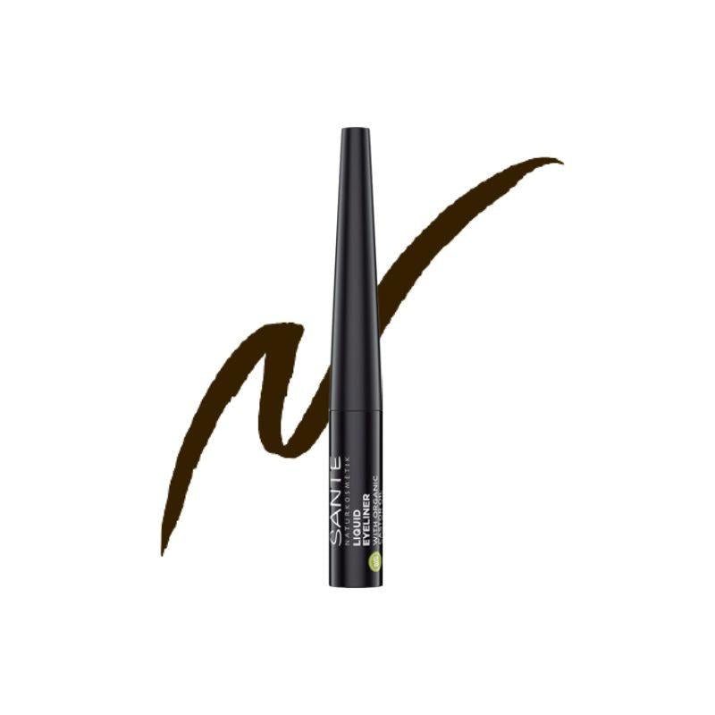 Sante Liquid Eyeliner 02 Coffee, 3.5 ml