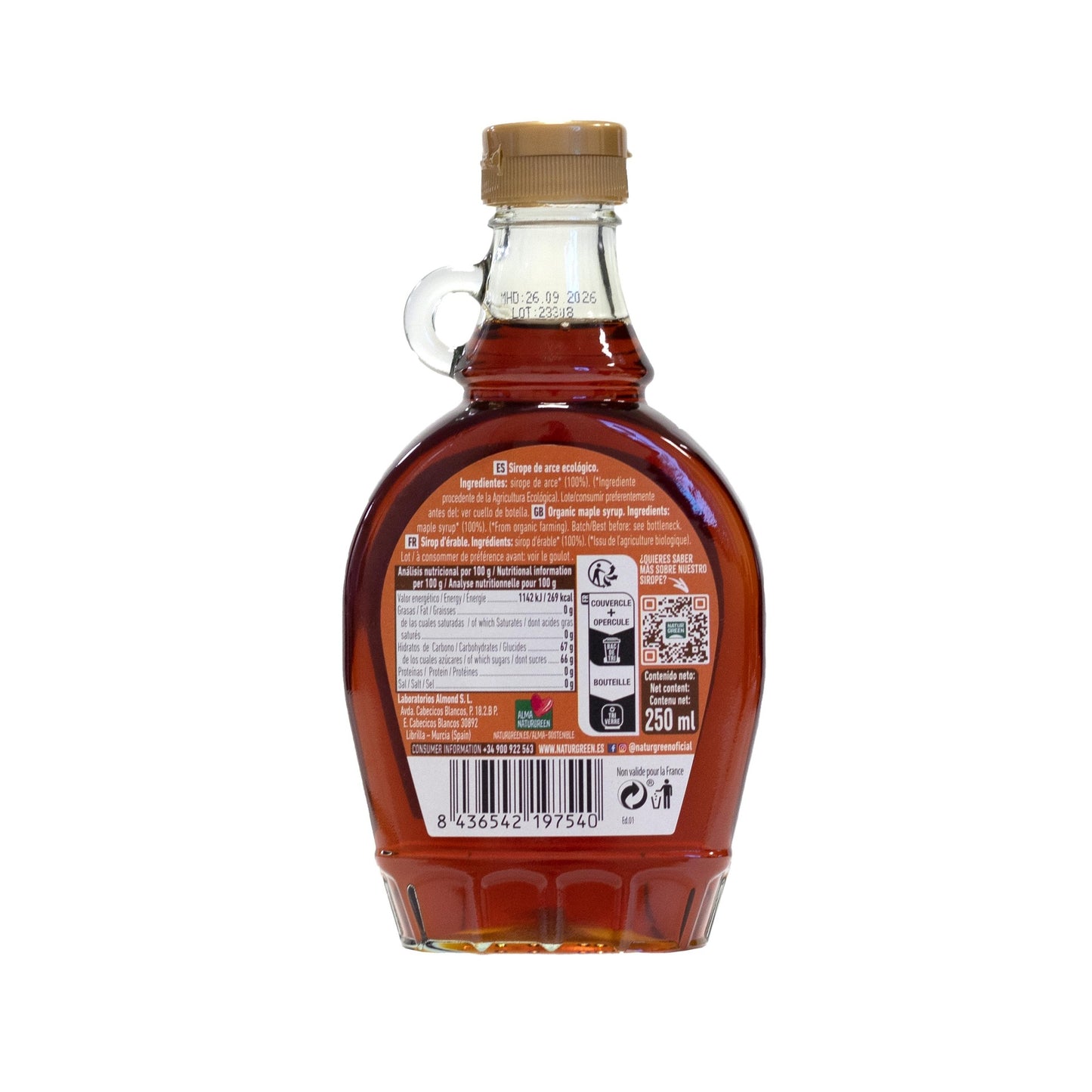 NaturGreen Bio-Ahornsirup 250 ml