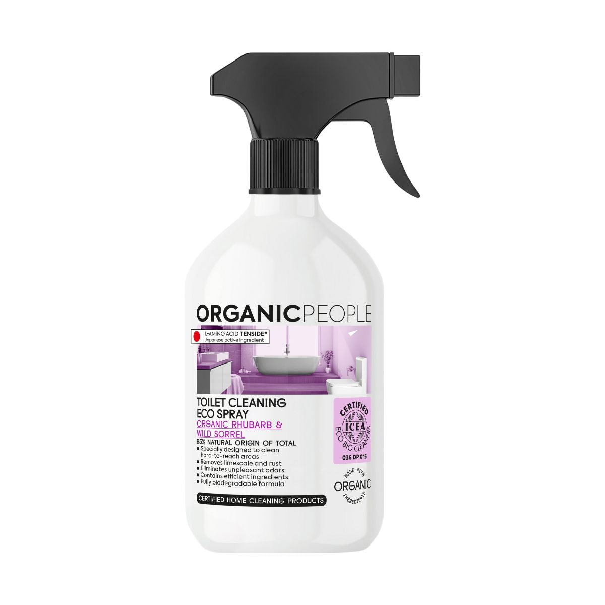 Ekologiczny spray do czyszczenia toalet Organic People 500 ml