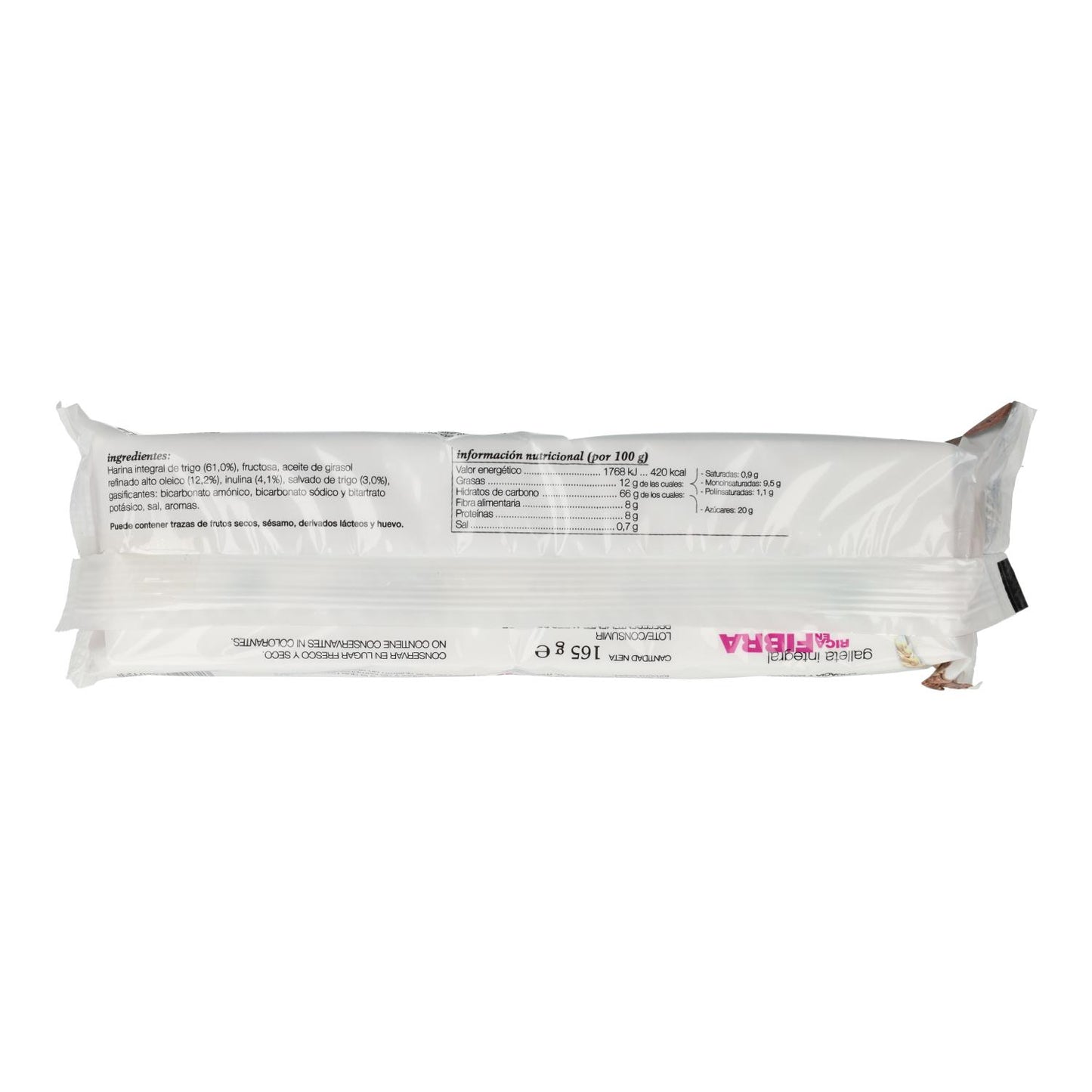 Fullkornskakor Soria Natural 165 g