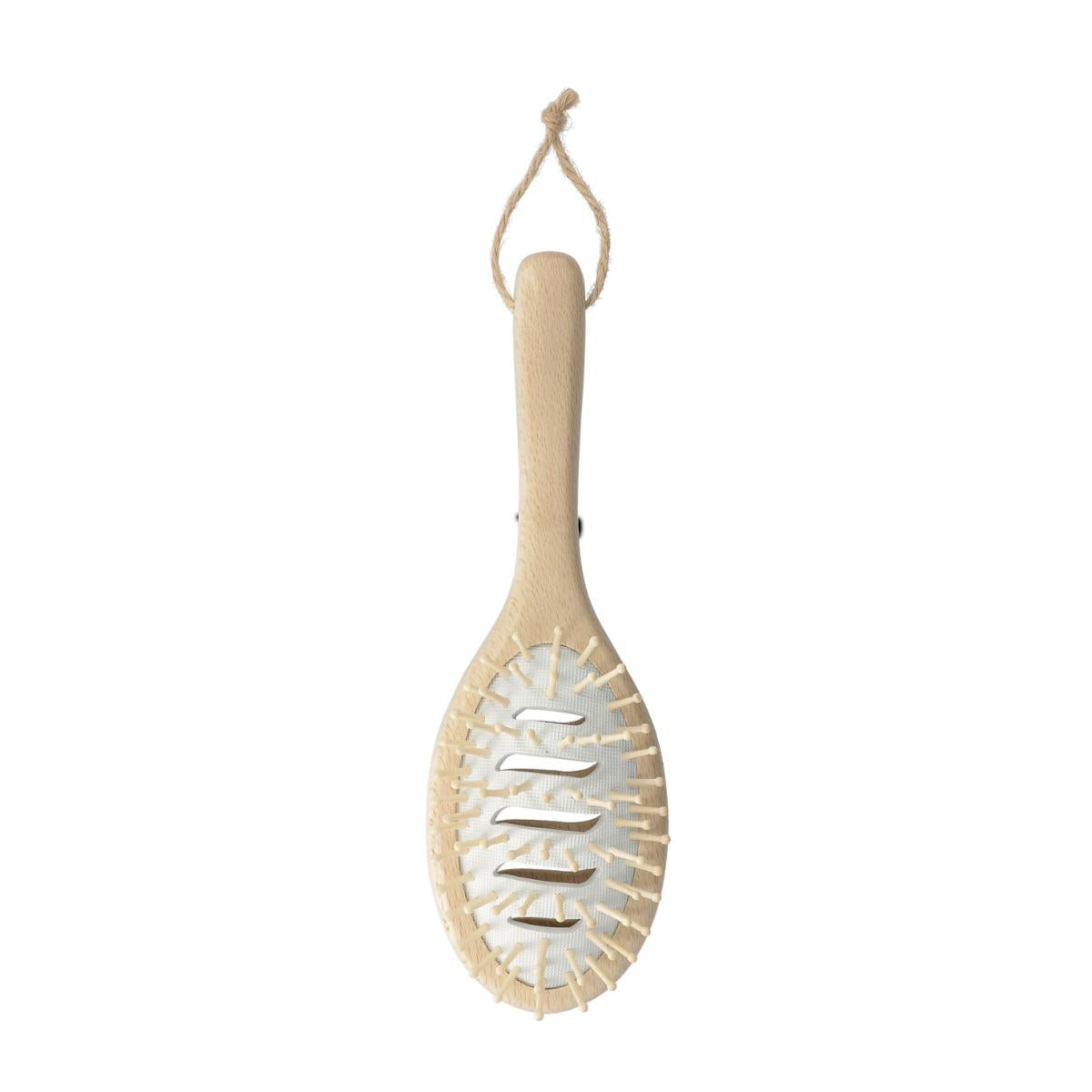La Fabrique Green Ventilated Wooden Hairbrush