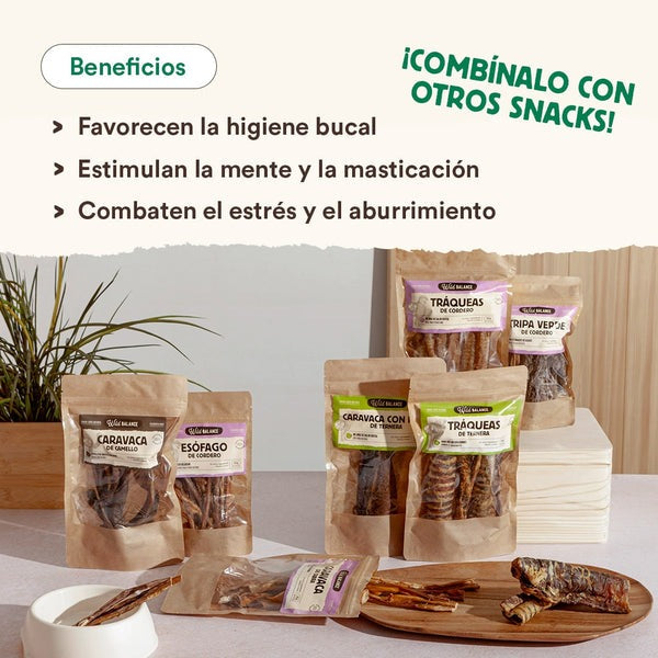 Naturlig tuggleksak Caravaca av get Wild Balance 60 g