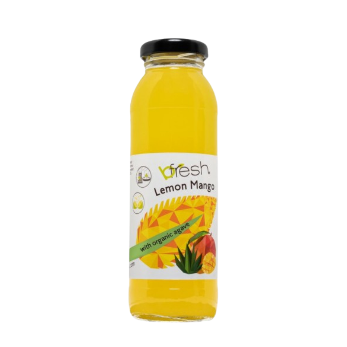 Jus de citron et de mangue Bfresh au sirop d'agave bio VROUBIS 25 cl