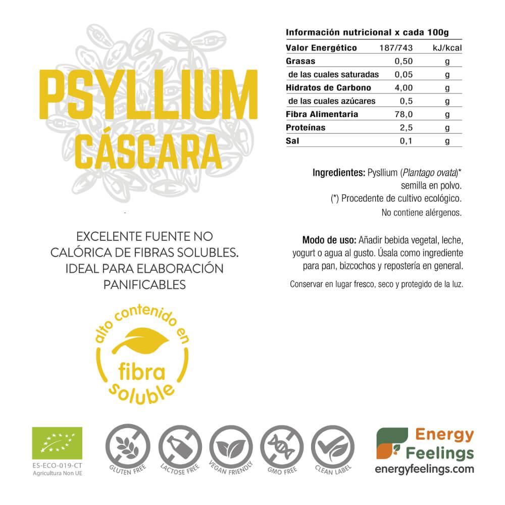 Psyllium Husk ECO Energy Feelings 500 g