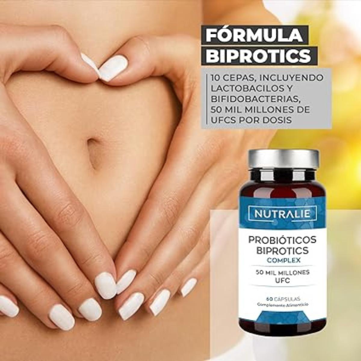 Nutralie Darmprobiotika 10 Stämme 60 Kapseln