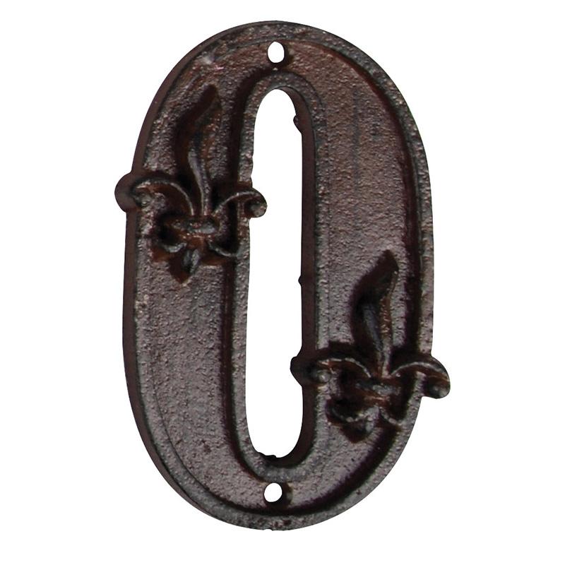 Nummer 0 om huis te identificeren