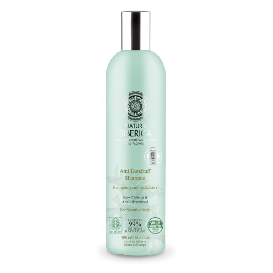 Shampoo für empfindliche Kopfhaut und gegen Schuppen Natura Sibérica 400 ml