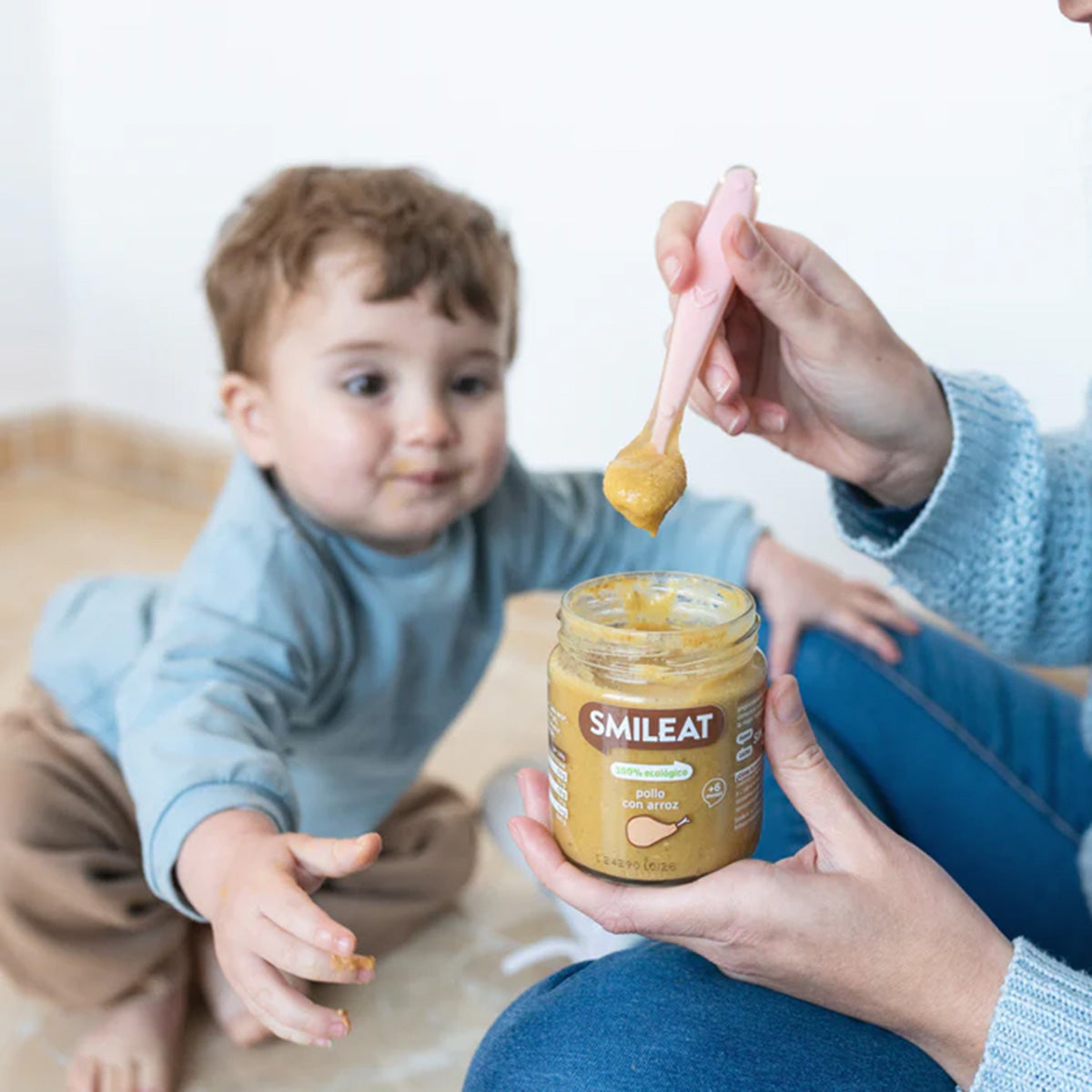 Bioburk med kyckling och ris +6 månader Smileat, 230 g