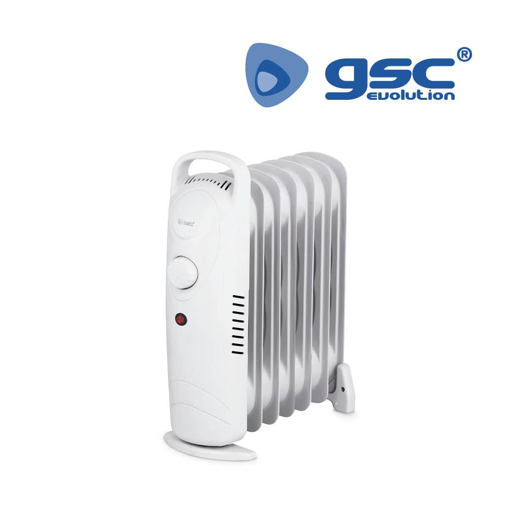 Mini-radiateur à huile GSC 600 W 7 éléments