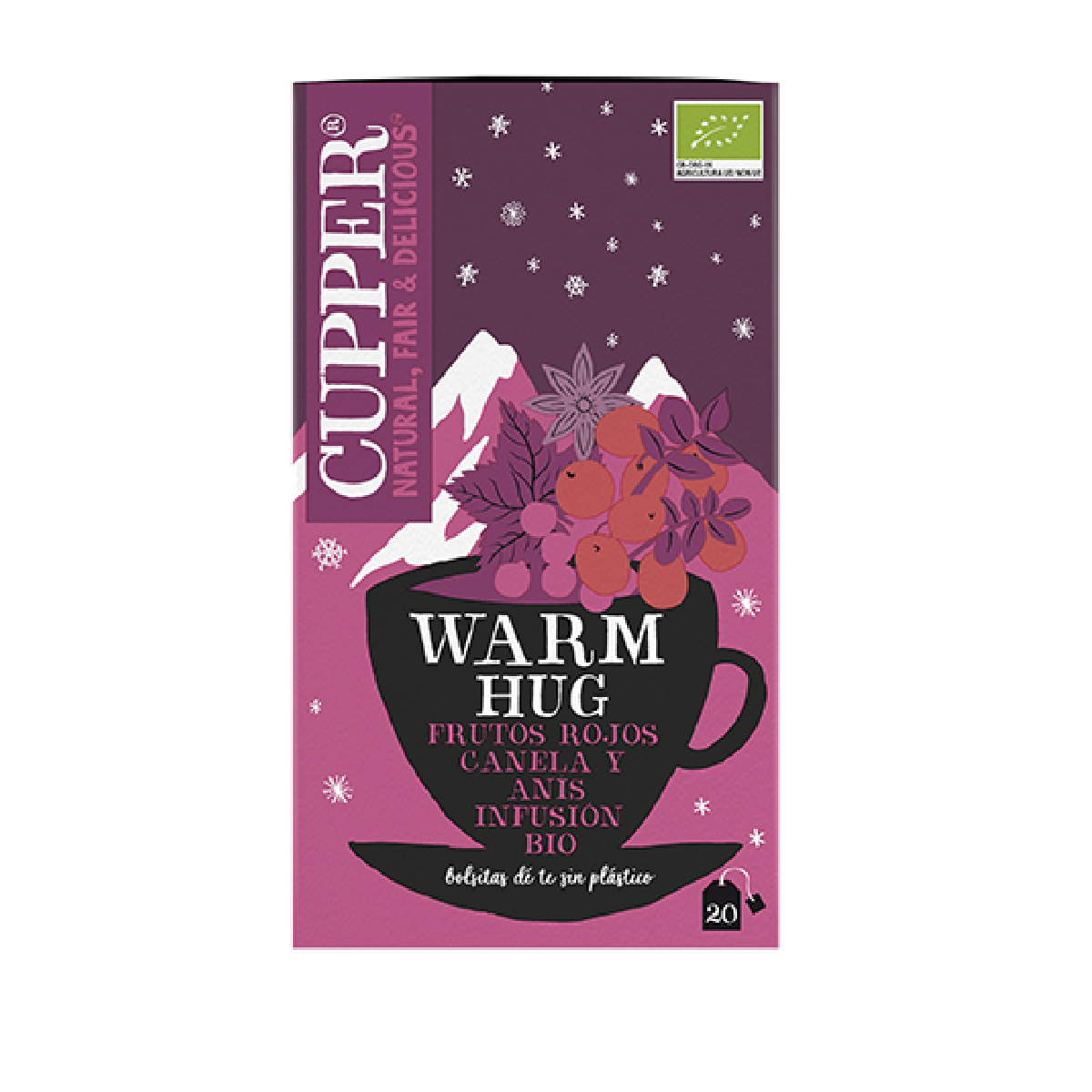 Infusion Winter Warm Hug Bio Cupper 20 sachets