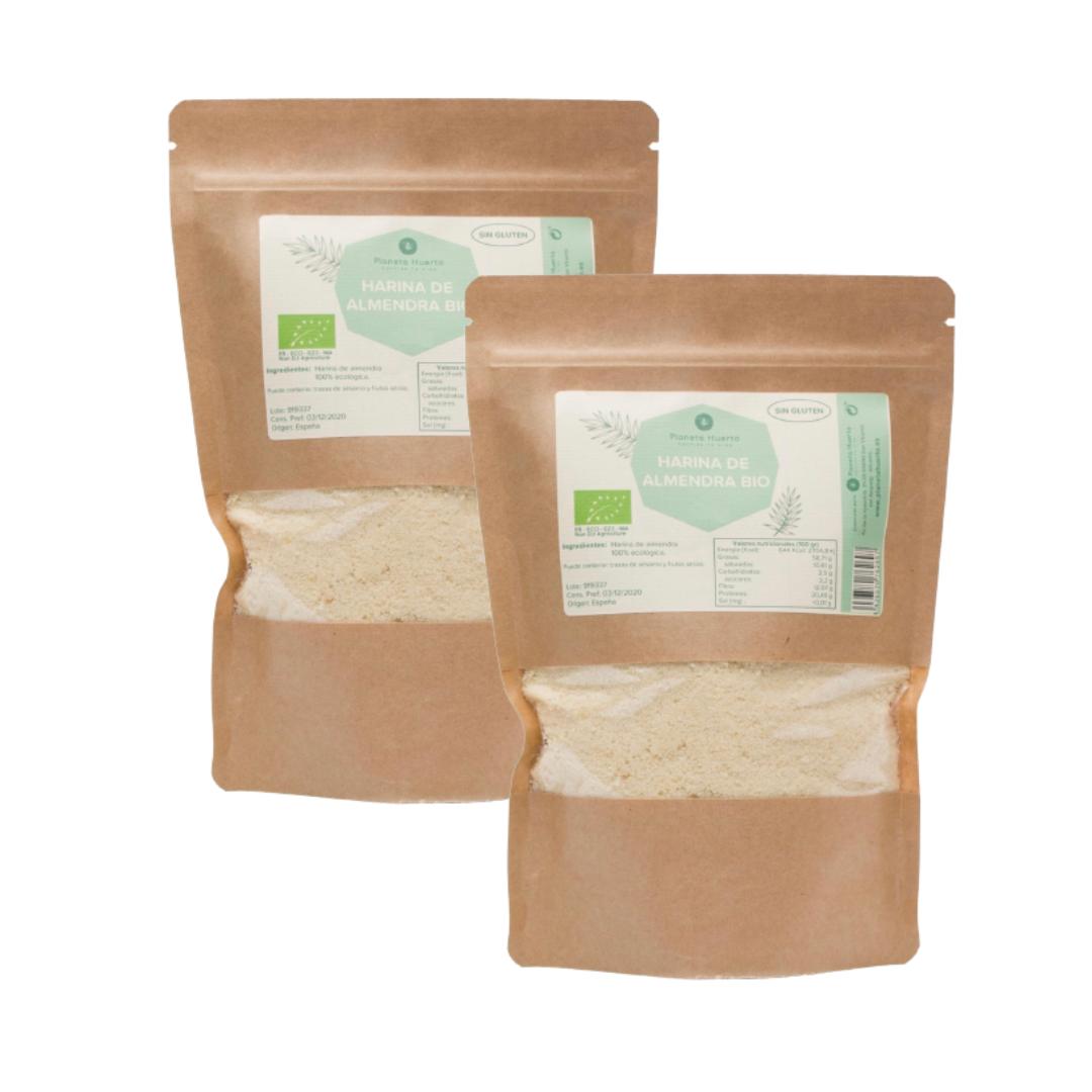 Pak 2x Amandelmeel Glutenvrij ECO Planeta Huerto 1 kg