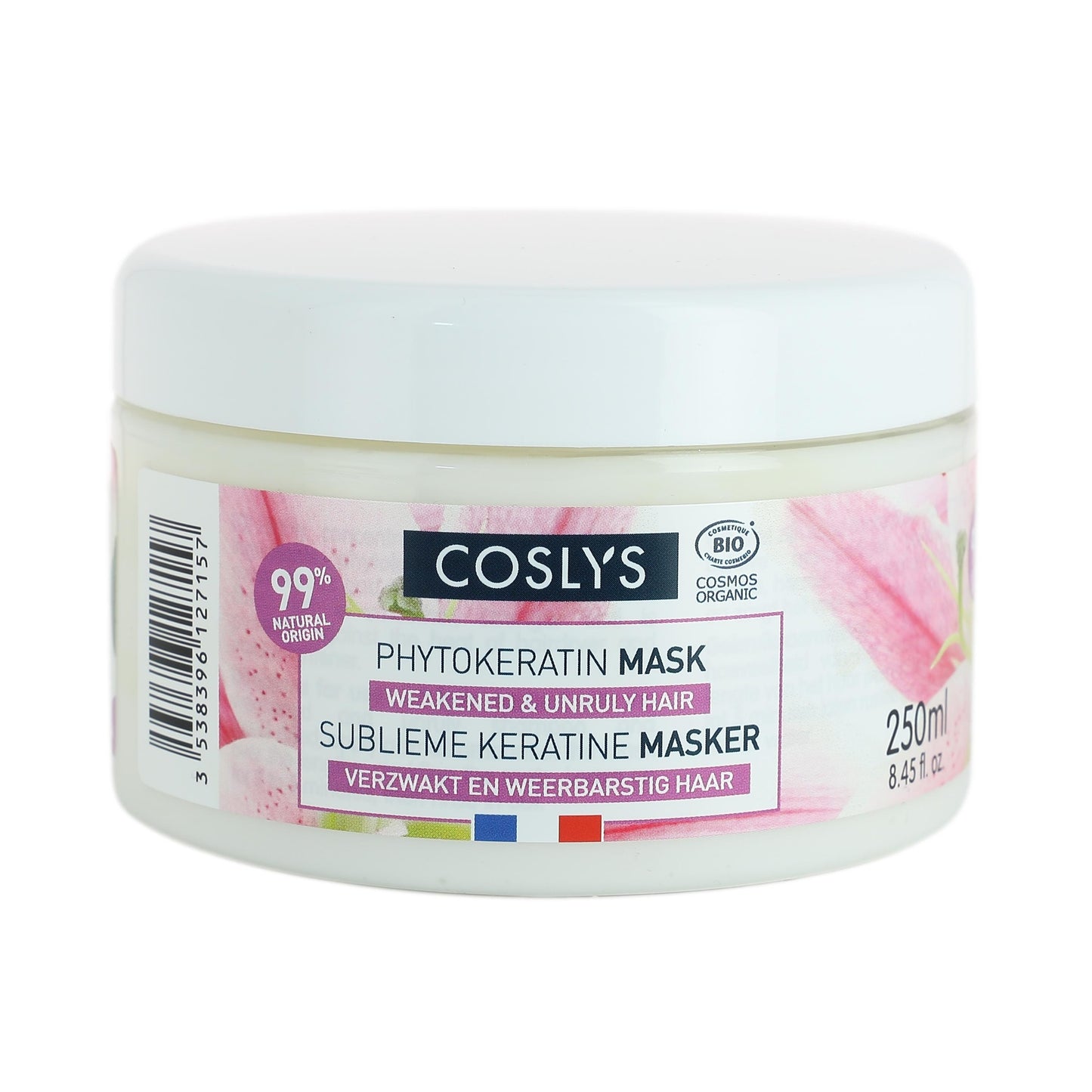 Maschera per capelli con cheratina vegetale 250 ml