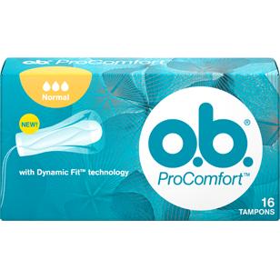 O.B. Tampons ProComfort Normal 16 stuks