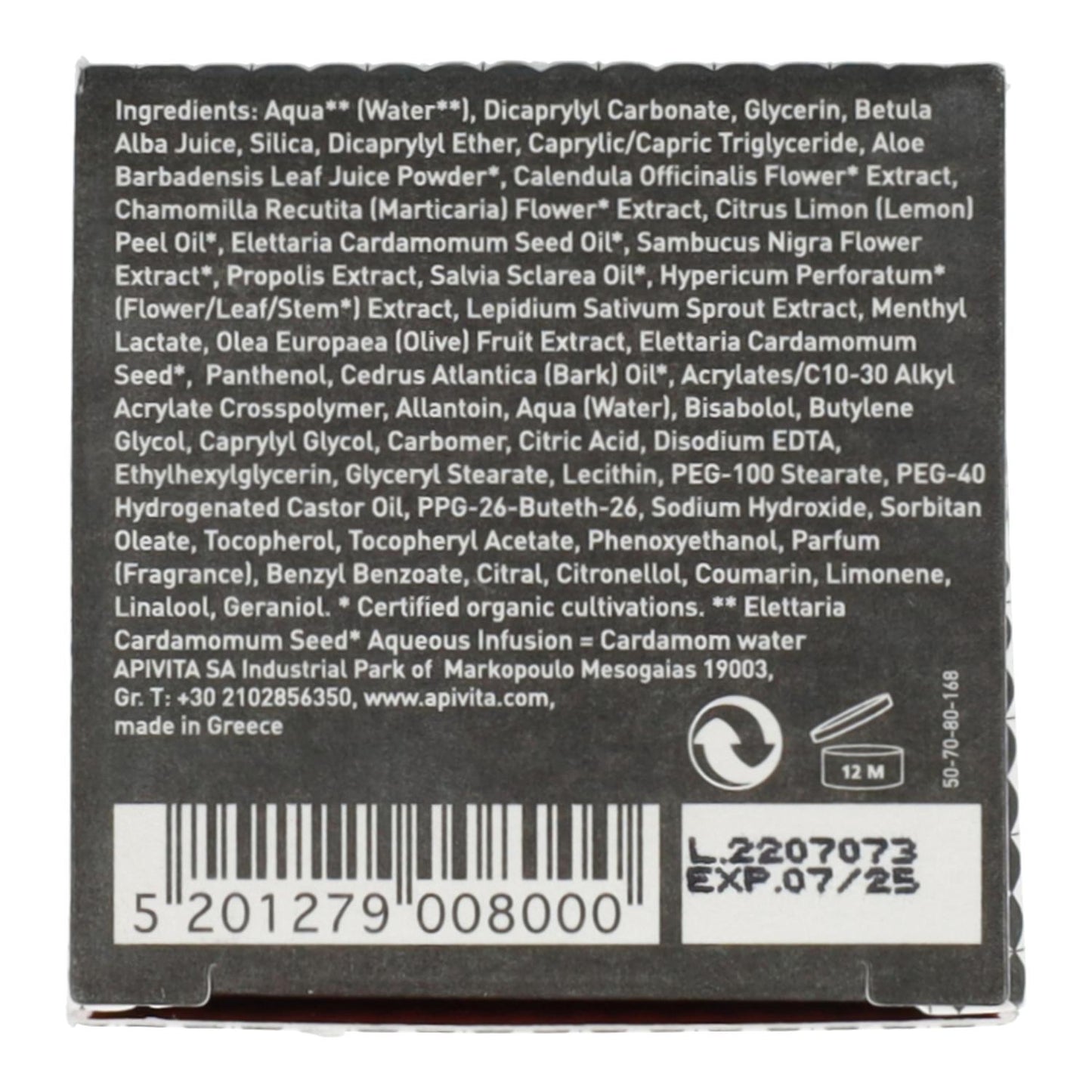 Balsam po goleniu przeciw podrażnieniom z propolisem Apivita 100 ml