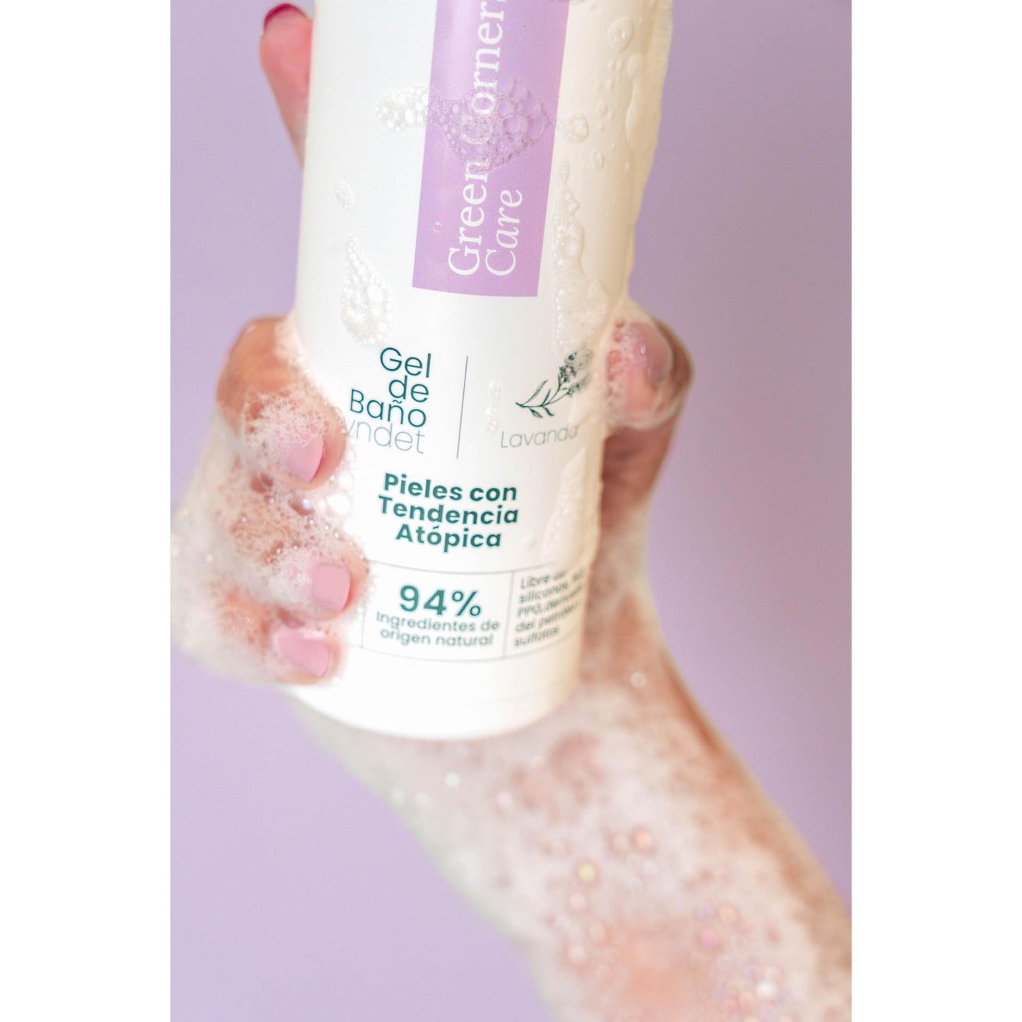 Green Corners Care Purple Rice Bath Gel 400 ml